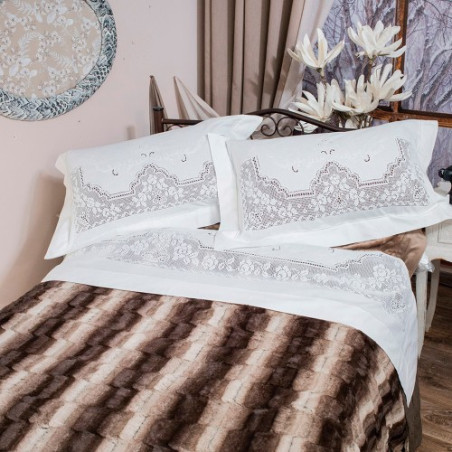 Σετ Σεντόνια 4 Τεμαχίων χειροποίητα Teoran - 230x250cm