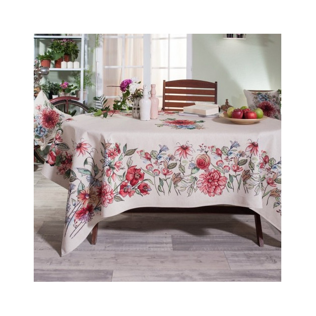 Τραπεζομάντηλο Teoran Terrassa - 140x180cm