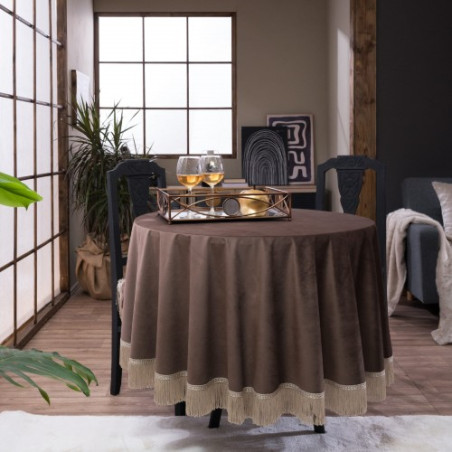 Ροτόντα Teoran Velvet 03 - Φ180cm Χωρίς Κρόσια