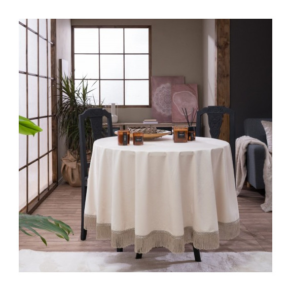 Ροτόντα Teoran Velvet 01 - Φ180cm Χωρίς Κρόσια