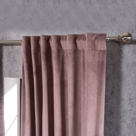 Κουρτίνα Teoran Velvet 12 (έτοιμη ραμμένη) - 140x260cm