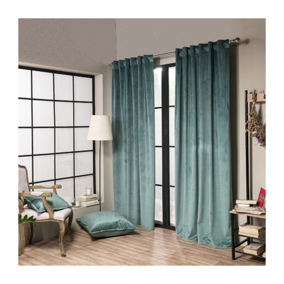 Κουρτίνα Teoran Velvet 15 140x260
