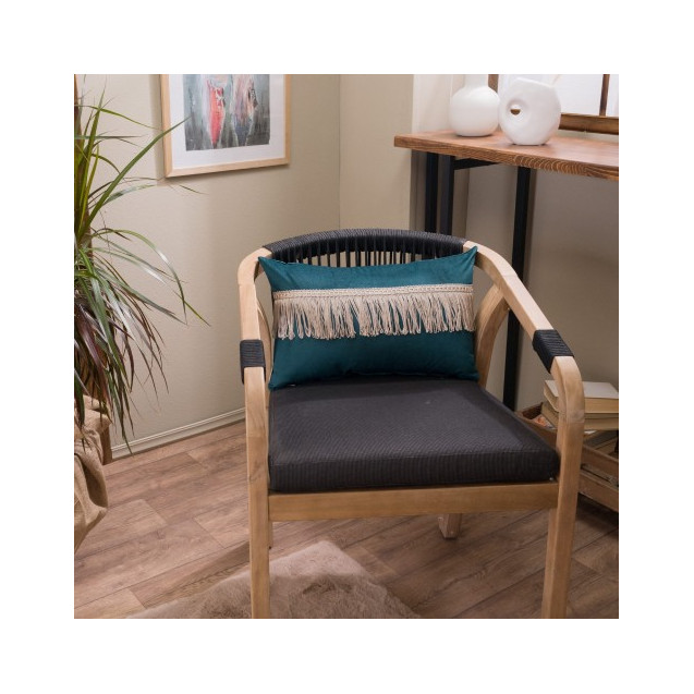 Μαξιλάρι Διακόσμησης Teoran Velvet 13 Με Κρόσι...