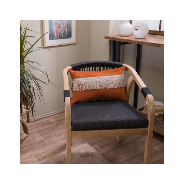 Μαξιλάρι Διακόσμησης Teoran Velvet 05 Με Κρόσι...