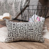 Μαξιλάρι Teoran Letters 03 - 65x65cm δαπέδου με γέμιση
