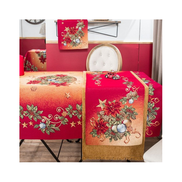 Τραπεζομάντηλο Teoran Pine - 140x180cm