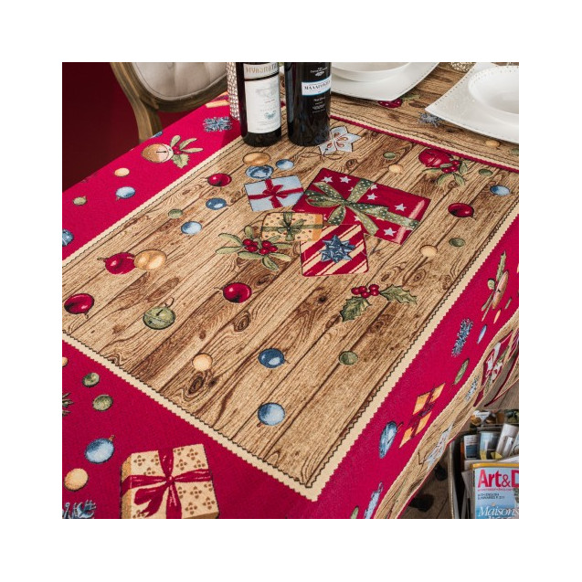 Τραπεζομάντηλο Teoran Gift - 140x220cm