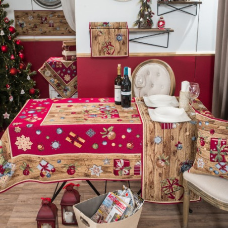 Τραπεζομάντηλο Teoran Gift - 140x220cm