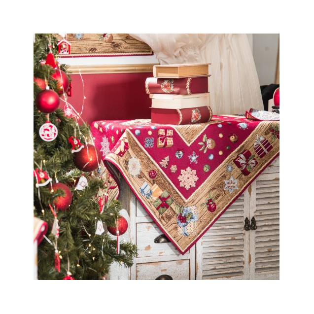 Τραπεζομάντηλο Teoran Gift - 140x180cm