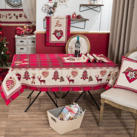 Τραπεζομάντηλο Teoran Trivor - 140x140cm