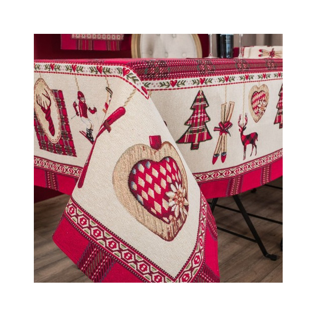 Τραπεζομάντηλο Teoran Trivor - 140x140cm