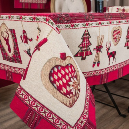 Τραπεζομάντηλο Teoran Trivor - 140x140cm