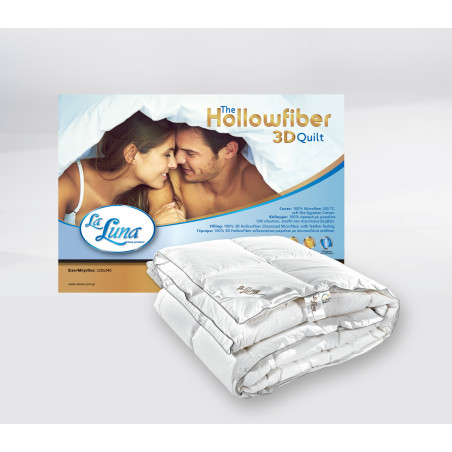 Πάπλωμα King Size La Luna 3D Hollowfiber 240x260