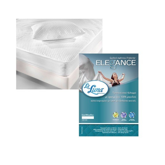 Κάλυμμα Στρώματος Καπιτονέ Με Φάσα Ημίδιπλο La Luna...