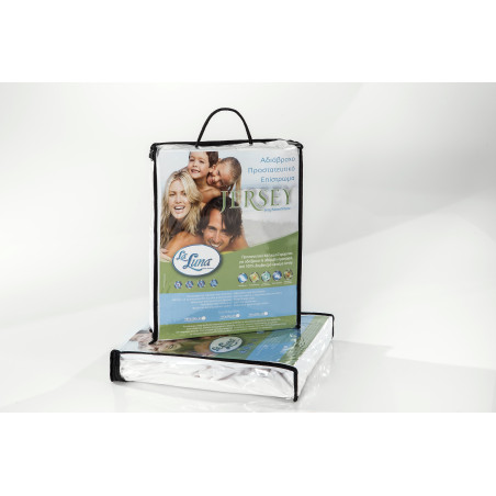 Κάλυμμα Στρώματος Αδιάβροχο Μονό La Luna Jersey 100x200+30