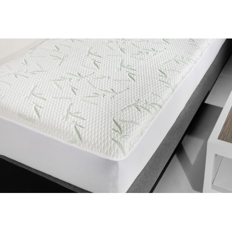 Κάλυμμα Στρώματος Αδιάβροχο Μονό La Luna Bamboo 100x200+30