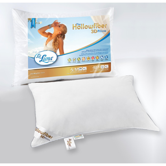 Μαξιλάρι Ύπνου Μαλακό La Luna 3D Hollowfiber 50x70