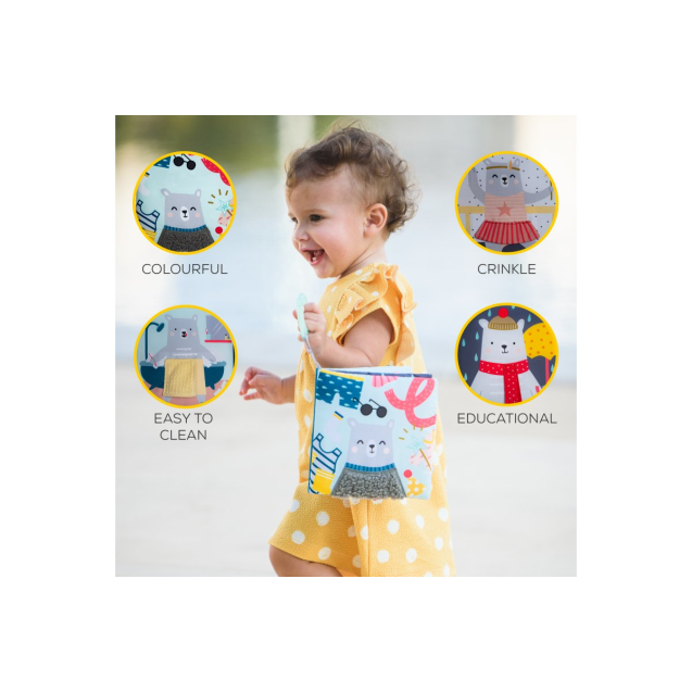 Μαλακό Βιβλίο Δραστηριότητων Taf Toys What does...