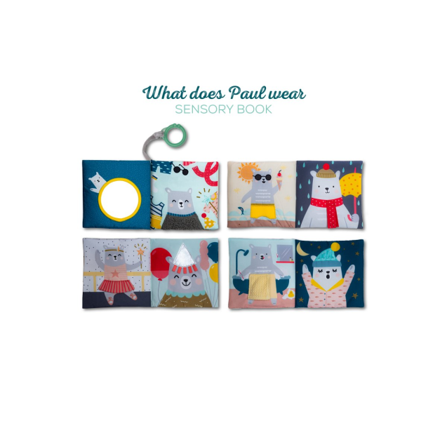 Μαλακό Βιβλίο Δραστηριότητων Taf Toys What does...