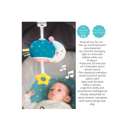 Κρεμαστό Μουσικό Παιχνίδι Taf Toys Musical Mini Moon T-12585