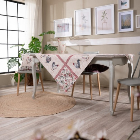 Τραπεζομάντηλο Teoran Rooster - 140x180cm