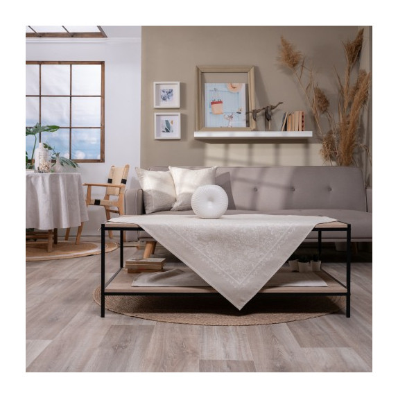 Καρέ &amp Τραβέρσα Teoran Peony 01 Σετ 2 τεμαχίων -...