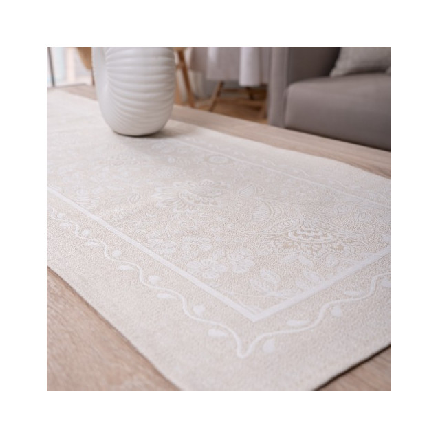 Καρέ &amp Τραβέρσα Teoran Peony 01 Σετ 2...