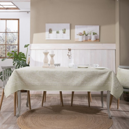 Τραπεζομάντηλο Teoran Peony 08 - 140x140cm