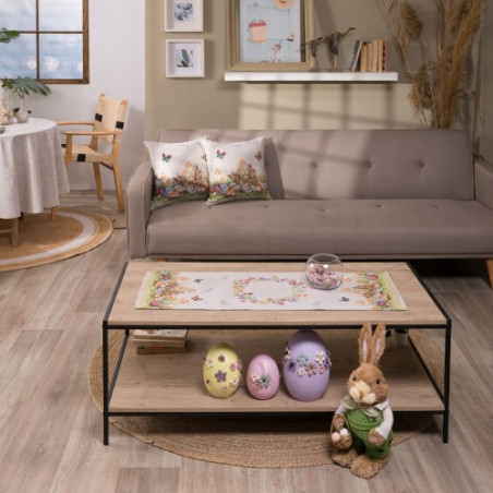 Καρέ &amp Τραβέρσα Teoran Peppy Σετ 2 τεμαχίων - 100x100cm &amp 40x100cm