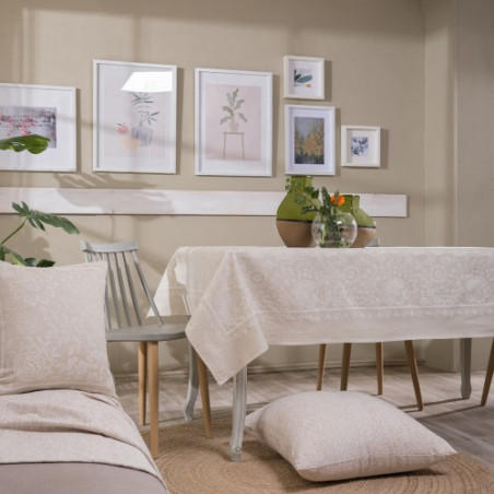 Τραπεζομάντηλο Teoran Peony 01 - 140x180cm