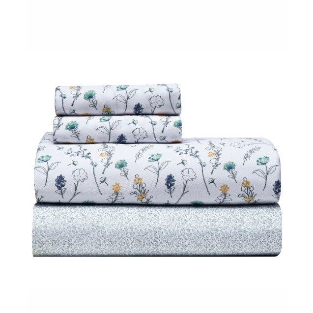 Σετ Σεντόνια King Size 4 Τεμαχίων Kentia Erbe...