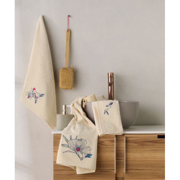 Σετ Πετσέτες 3 Τεμαχίων Kentia Namibia 70x140,50x90,30x50