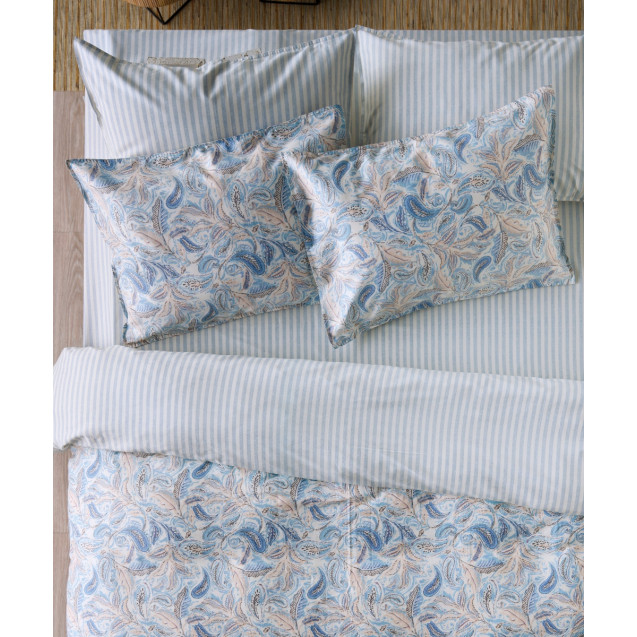 Σετ Παπλωματοθήκη Υπέρδιπλη 3 Τεμαχίων Kentia...