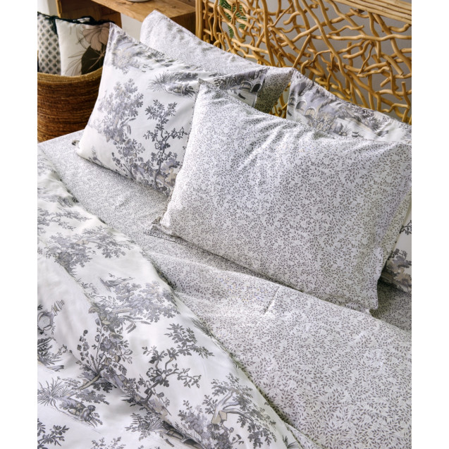 Σετ Σεντόνια King Size 4 Τεμαχίων Kentia Toile...