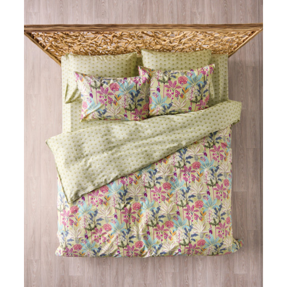 Σετ Παπλωματοθήκη Υπέρδιπλη 3 Τεμαχίων Kentia Zuba 10...