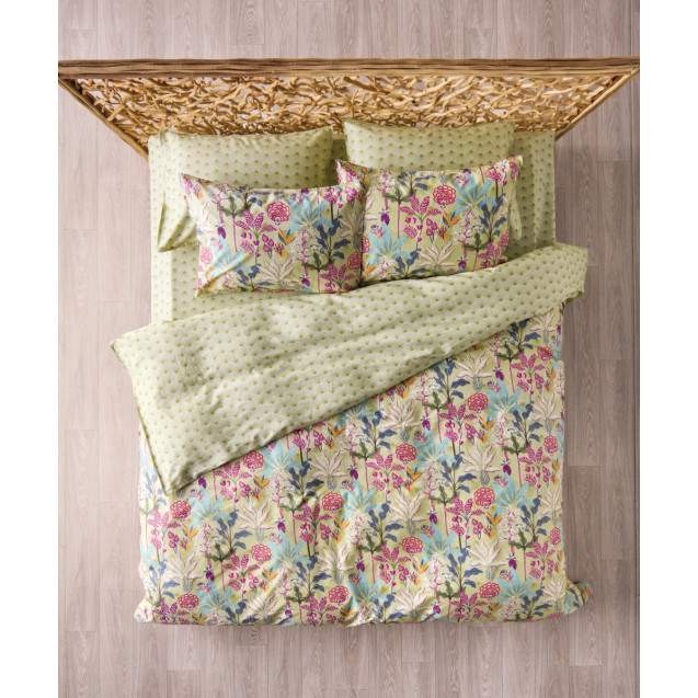 Σετ Παπλωματοθήκη Υπέρδιπλη 3 Τεμαχίων Kentia...