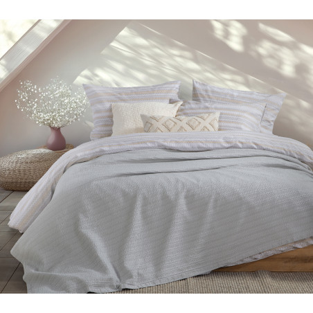 Κουβέρτα Πικέ Υπέρδιπλη Nef-Nef  Cool L.Grey 220x240