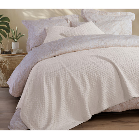 Κουβέρτα Πικέ Μονή Nef-Nef Elmer Off White 160x240
