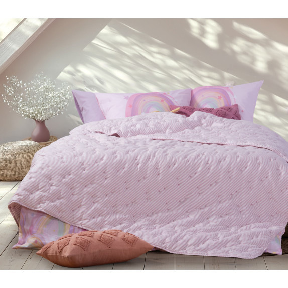 Παιδικό Κουβερλί Μονό Nef-Nef Special Lilac 180x240