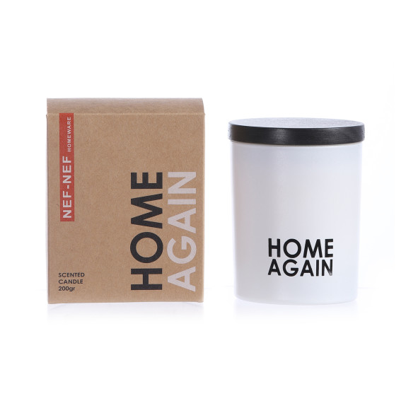 Αρωματικό Κερί Nef-Nef Home Again White 200gr