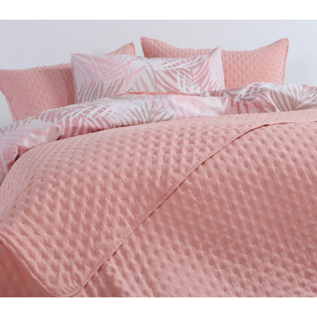 Κουβερλί Υπέρδιπλο Nef-Nef Valia Peach 230x240