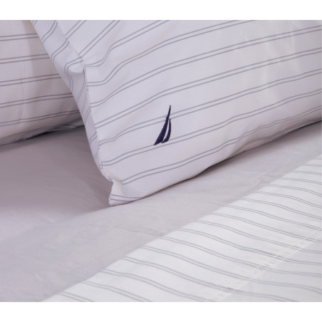 Σετ Σεντόνια Διπλά 4 Τεμαχίων Nef-Nef Nau Coast Silver 200x270