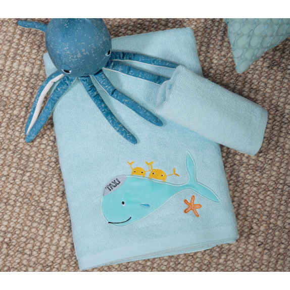 Σετ Παιδικές Πετσέτες 2 Τεμαχίων Nef-Nef  Pacific Aqua...