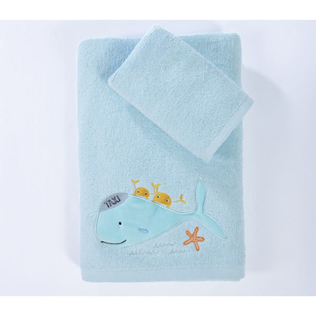 Σετ Παιδικές Πετσέτες 2 Τεμαχίων Nef-Nef...