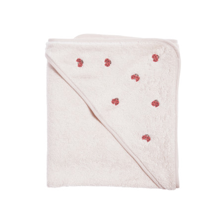 Βρεφική Κάπα Nef-Nef Lady Bug Ecru 75x75