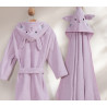 Βρεφικό Μπουρνούζι Nef-Nef Mon Petit Jardin Lilac 02