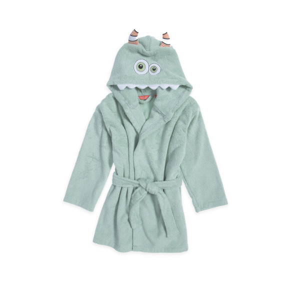 Βρεφικό Μπουρνούζι Nef-Nef Alphabet Monster Pistachio 02
