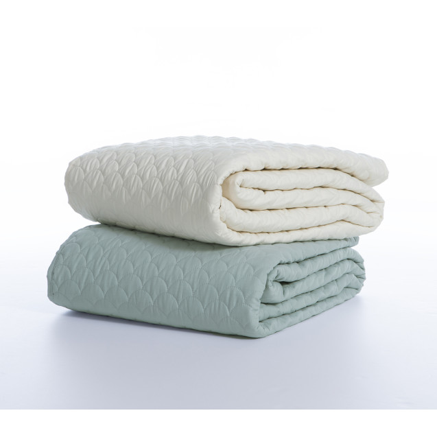 Κουβερλί Μονό Nef-Nef Scofield Ecru 180x240