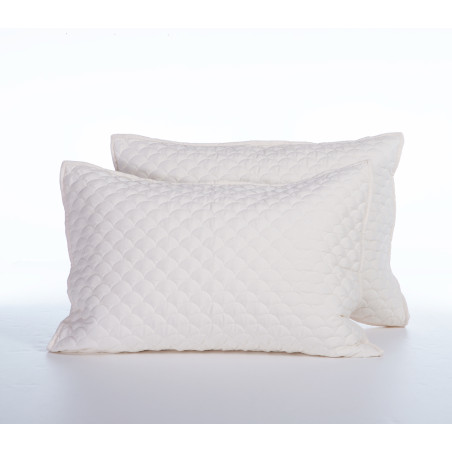 Σετ Μαξιλαροθήκες Διακόσμησης 2 Τεμαχίων Nef-Nef Scofield Ecru 52x72