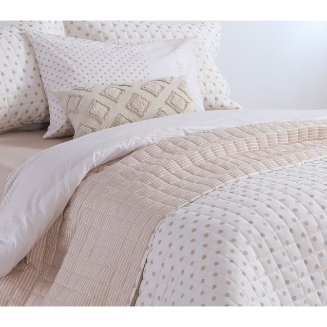 Κουβερλί Μονό Nef-Nef Donter Beige 180x240